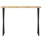 vidaXL Konsolentisch mit Baumkante 105x33x76 cm Massivholz Mango vidaXL Konsolentisch mit Baumkante 105x33x76 cm Massivholz Mango