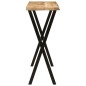 vidaXL Konsolentisch mit Baumkante 105x33x76 cm Massivholz Mango vidaXL Konsolentisch mit Baumkante 105x33x76 cm Massivholz Mango