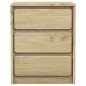 vidaXL Nachtschrank SAUDA Eiche-Optik 44x35x56 cm Massivholz Kiefer vidaXL Nachtschrank SAUDA Eiche-Optik 44x35x56 cm Massivholz Kiefer