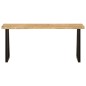 vidaXL Bank Baumkante 105 cm Massivholz Mango vidaXL Bank Baumkante 105 cm Massivholz Mango