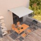 vidaXL Markise Manuell Einziehbar 350x250 cm Creme vidaXL Markise Manuell Einziehbar 350x250 cm Creme