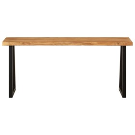 vidaXL Bank Baumkante 105 cm Massivholz Akazie