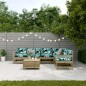 vidaXL 7-tlg. Garten-Lounge-Set mit Kissen Imprägniertes Kiefernholz vidaXL 7-tlg. Garten-Lounge-Set mit Kissen Imprägniertes Kiefernholz