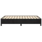 vidaXL Bettgestell Schwarz 120x190 cm Samt vidaXL Bettgestell Schwarz 120x190 cm Samt