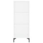 Highboard Weiß 34,5x34x180 cm Holzwerkstoff Highboard Weiß 34,5x34x180 cm Holzwerkstoff