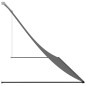 vidaXL Markise Einziehbar Anthrazit 300x150 cm Stoff und Stahl vidaXL Markise Einziehbar Anthrazit 300x150 cm Stoff und Stahl