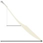 vidaXL Markise Einziehbar Creme 400x150 cm Stoff und Stahl vidaXL Markise Einziehbar Creme 400x150 cm Stoff und Stahl