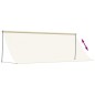 vidaXL Markise Einziehbar Creme 400x150 cm Stoff und Stahl vidaXL Markise Einziehbar Creme 400x150 cm Stoff und Stahl
