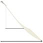 vidaXL Markise Einziehbar Creme 300x150 cm Stoff und Stahl vidaXL Markise Einziehbar Creme 300x150 cm Stoff und Stahl