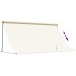 vidaXL Markise Einziehbar Creme 300x150 cm Stoff und Stahl vidaXL Markise Einziehbar Creme 300x150 cm Stoff und Stahl