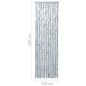 vidaXL Insektenschutz-Vorhang Weiß und Grau 120x220 cm Chenille vidaXL Insektenschutz-Vorhang Weiß und Grau 120x220 cm Chenille