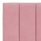 vidaXL Bettgestell mit LED-Leuchten Rosa 180x200 cm Samt vidaXL Bettgestell mit LED-Leuchten Rosa 180x200 cm Samt