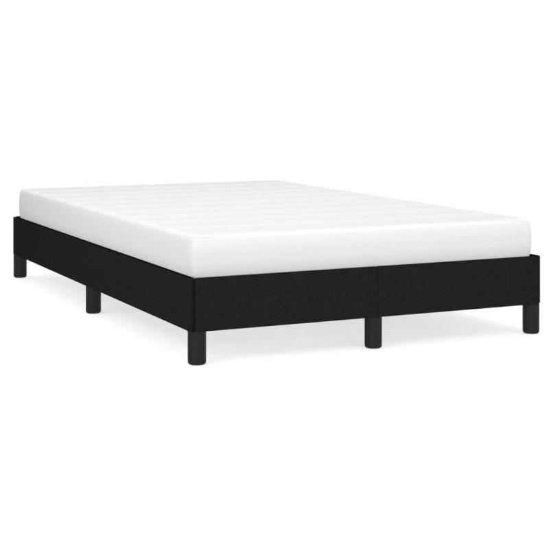 vidaXL Bettgestell Schwarz 120x190 cm Stoff vidaXL Bettgestell Schwarz 120x190 cm Stoff