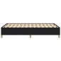 vidaXL Bettgestell Schwarz 120x190 cm Stoff vidaXL Bettgestell Schwarz 120x190 cm Stoff
