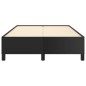 vidaXL Bettgestell Schwarz 120x190 cm Kunstleder vidaXL Bettgestell Schwarz 120x190 cm Kunstleder