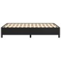 vidaXL Bettgestell Schwarz 120x190 cm Kunstleder vidaXL Bettgestell Schwarz 120x190 cm Kunstleder