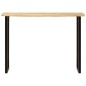 vidaXL Konsolentisch mit Baumkante 105x33x76 cm Massivholz Mango vidaXL Konsolentisch mit Baumkante 105x33x76 cm Massivholz Mango