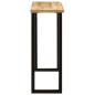 vidaXL Konsolentisch mit Baumkante 105x33x76 cm Massivholz Mango vidaXL Konsolentisch mit Baumkante 105x33x76 cm Massivholz Mango