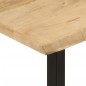 vidaXL Konsolentisch mit Baumkante 105x33x76 cm Massivholz Mango vidaXL Konsolentisch mit Baumkante 105x33x76 cm Massivholz Mango
