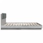 vidaXL Bettgestell mit Kopfteil Grau Sonoma 160x200 cm Holzwerkstoff vidaXL Bettgestell mit Kopfteil Grau Sonoma 160x200 cm Holzwerkstoff