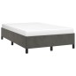 vidaXL Bettgestell Dunkelgrau 120x190 cm Samt vidaXL Bettgestell Dunkelgrau 120x190 cm Samt