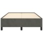 vidaXL Bettgestell Dunkelgrau 120x190 cm Samt vidaXL Bettgestell Dunkelgrau 120x190 cm Samt