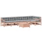 vidaXL 7-tlg. Garten-Lounge-Set mit Kissen Massivholz Douglasie vidaXL 7-tlg. Garten-Lounge-Set mit Kissen Massivholz Douglasie
