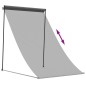 vidaXL Markise Einziehbar Anthrazit 100x150 cm Stoff und Stahl vidaXL Markise Einziehbar Anthrazit 100x150 cm Stoff und Stahl