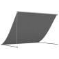 vidaXL Markise Einziehbar Anthrazit 200x150 cm Stoff und Stahl vidaXL Markise Einziehbar Anthrazit 200x150 cm Stoff und Stahl