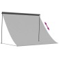 vidaXL Markise Einziehbar Anthrazit 200x150 cm Stoff und Stahl vidaXL Markise Einziehbar Anthrazit 200x150 cm Stoff und Stahl