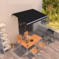 Gelenkarmmarkise Automatisch 300x250 cm Anthrazit Gelenkarmmarkise Automatisch 300x250 cm Anthrazit