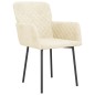 vidaXL Esszimmerstühle 2 Stk. Creme Samt vidaXL Esszimmerstühle 2 Stk. Creme Samt