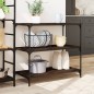 vidaXL Küchenwagen Braun Eichen-Optik 102x50x95 cm Holzwerkstoff vidaXL Küchenwagen Braun Eichen-Optik 102x50x95 cm Holzwerkstoff