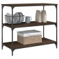 vidaXL Küchenwagen Braun Eichen-Optik 102x50x95 cm Holzwerkstoff vidaXL Küchenwagen Braun Eichen-Optik 102x50x95 cm Holzwerkstoff