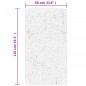 vidaXL Teppich OVIEDO Kurzflor Anthrazit 60x110 cm vidaXL Teppich OVIEDO Kurzflor Anthrazit 60x110 cm