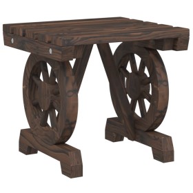 vidaXL Garten-Fußhocker 40x36,5x38,5 cm Massivholz Tanne