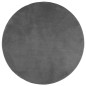 vidaXL Teppich OVIEDO Kurzflor Anthrazit Ø 280 cm vidaXL Teppich OVIEDO Kurzflor Anthrazit Ø 280 cm