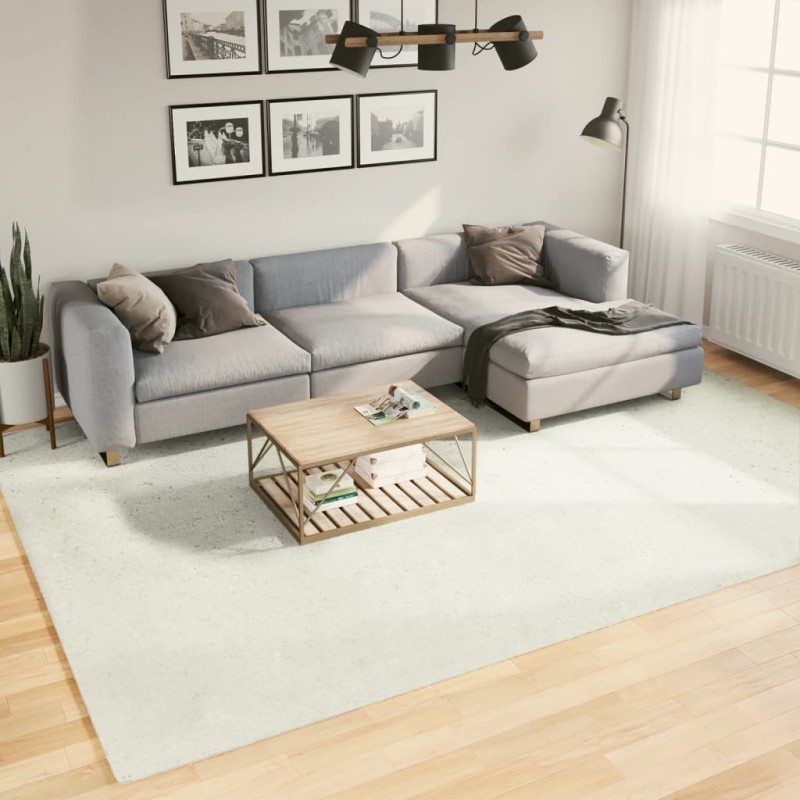 vidaXL Teppich OVIEDO Kurzflor Creme 240x340 cm vidaXL Teppich OVIEDO Kurzflor Creme 240x340 cm