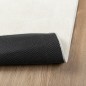 vidaXL Teppich OVIEDO Kurzflor Creme 100x200 cm vidaXL Teppich OVIEDO Kurzflor Creme 100x200 cm