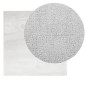 vidaXL Teppich OVIEDO Kurzflor Grau 120x120 cm vidaXL Teppich OVIEDO Kurzflor Grau 120x120 cm