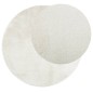 vidaXL Teppich OVIEDO Kurzflor Creme Ø 280 cm vidaXL Teppich OVIEDO Kurzflor Creme Ø 280 cm