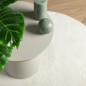 vidaXL Teppich OVIEDO Kurzflor Creme Ø 280 cm vidaXL Teppich OVIEDO Kurzflor Creme Ø 280 cm