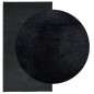 vidaXL Teppich OVIEDO Kurzflor Schwarz 60x110 cm vidaXL Teppich OVIEDO Kurzflor Schwarz 60x110 cm