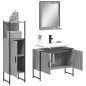 vidaXL 3-tlg. Badmöbel-Set Grau Sonoma Holzwerkstoff vidaXL 3-tlg. Badmöbel-Set Grau Sonoma Holzwerkstoff