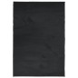 vidaXL Teppich OVIEDO Kurzflor Schwarz 160x230 cm vidaXL Teppich OVIEDO Kurzflor Schwarz 160x230 cm
