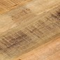 vidaXL Tischplatte Ø 40x3,8 cm Rund Raues Massives Mangoholz vidaXL Tischplatte Ø 40x3,8 cm Rund Raues Massives Mangoholz