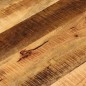 vidaXL Tischplatte Ø 80x3,8 cm Rund Raues Massives Mangoholz vidaXL Tischplatte Ø 80x3,8 cm Rund Raues Massives Mangoholz