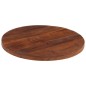 vidaXL Tischplatte Ø 50x3,8 cm Rund Altholz Massiv vidaXL Tischplatte Ø 50x3,8 cm Rund Altholz Massiv