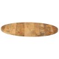 vidaXL Tischplatte Ø 90x2,5 cm Rund Massivholz Mango vidaXL Tischplatte Ø 90x2,5 cm Rund Massivholz Mango