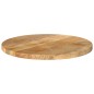 vidaXL Tischplatte Ø 60x3,8 cm Rund Massivholz Mango vidaXL Tischplatte Ø 60x3,8 cm Rund Massivholz Mango